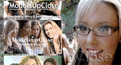 Desktop Screenshot of modelsupclose.com